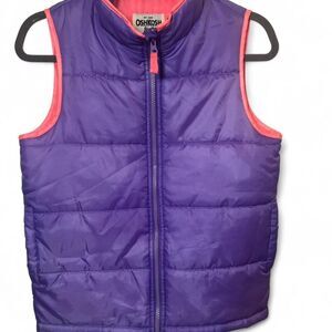 Oshkosh b'gosh Women's Purple and Blue Gilet